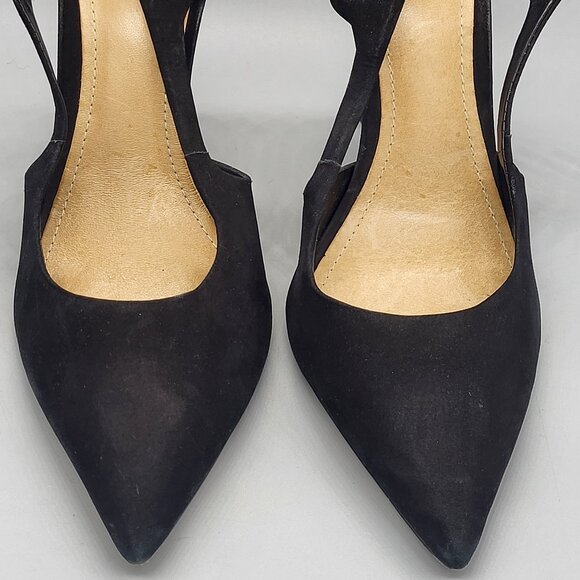 SCHUTZ Boris Slingback Suede Pump - Picture 13 of 13
